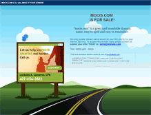 Tablet Screenshot of mocis.com